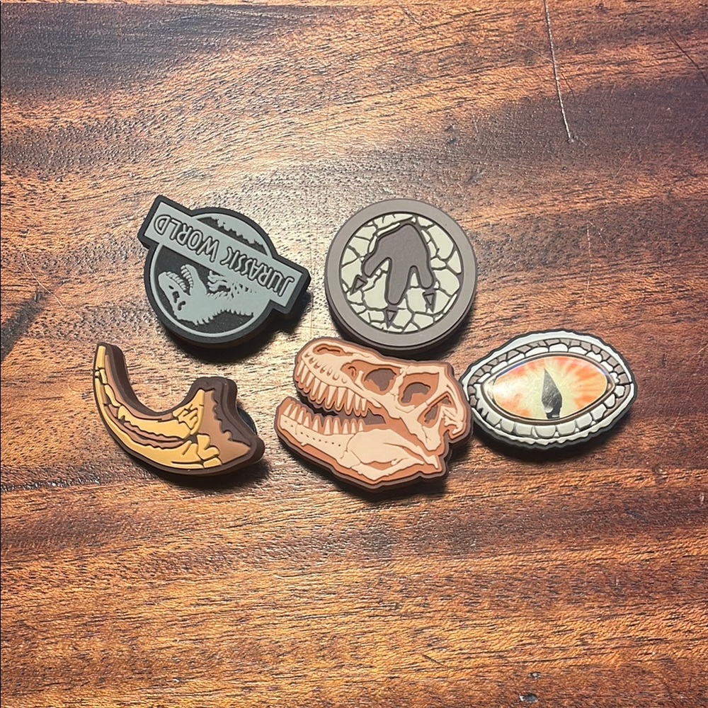 Jurassic Park Croc Charms